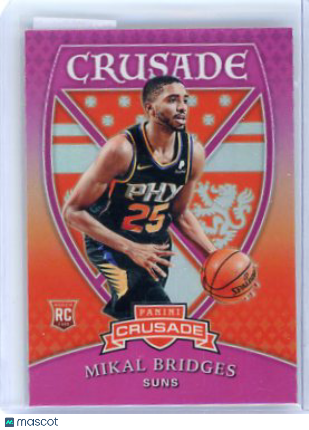 Mikal Bridges - 2018-19 Panini Chronicles Crusade Pink Prizm Rookie 66/75