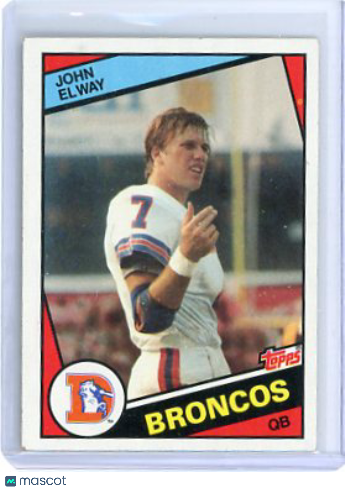John Elway - 1984 Topps Rookie Card #63 Denver Broncos