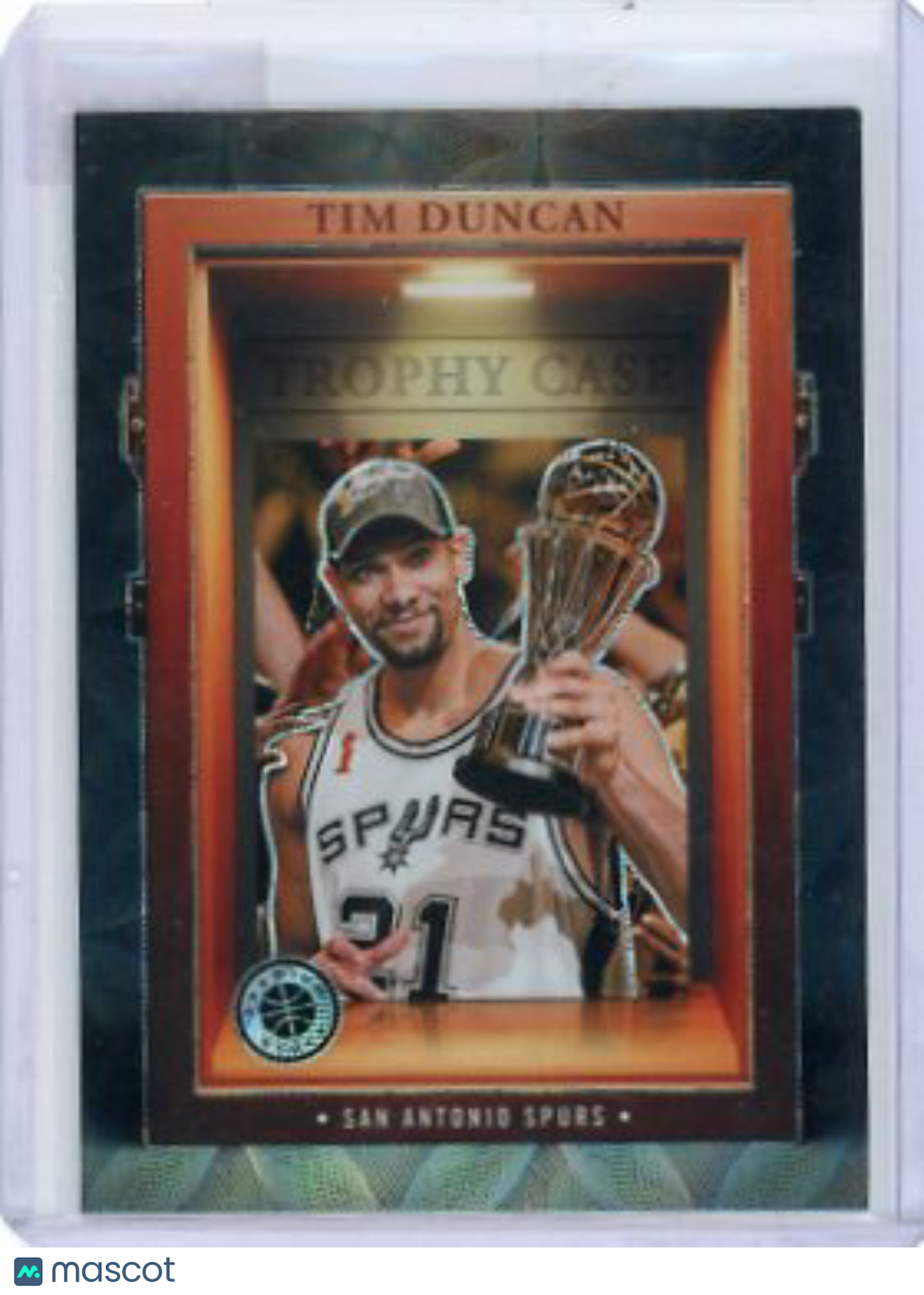 Tim Duncan - 2023-24 Panini Premium Stock Prizm Trophy Case SP