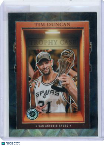 Tim Duncan - 2023-24 Panini Premium Stock Prizm Trophy Case SP
