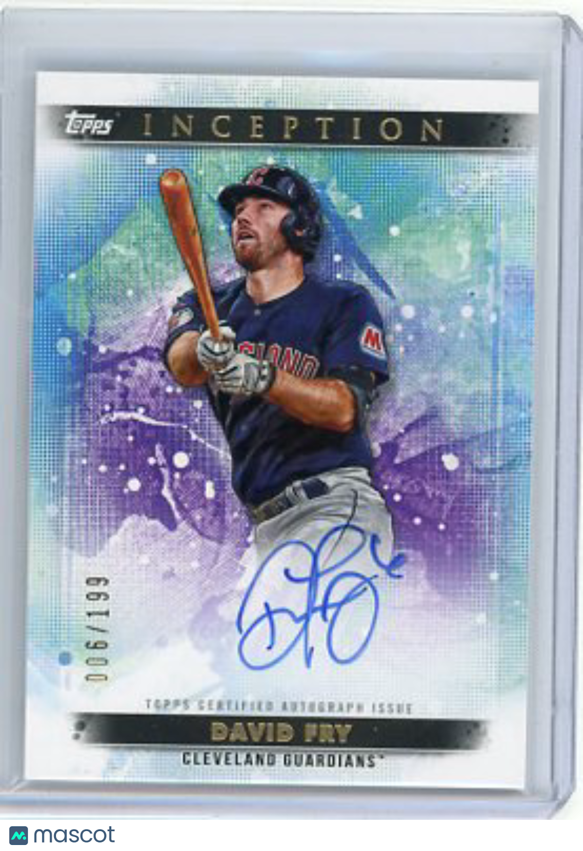 David Fry - 2024 Topps Inception Auto 006/199 BRES-DF