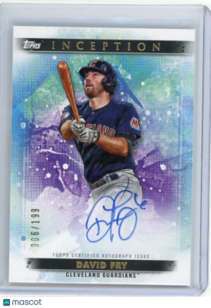 David Fry - 2024 Topps Inception Auto 006/199 BRES-DF