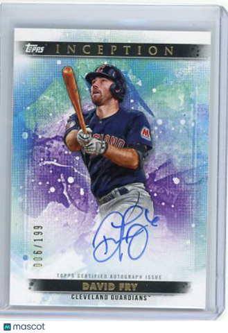 David Fry - 2024 Topps Inception Auto 006/199 BRES-DF