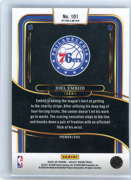 Joel Embiid - 2024-25 Panini Select Basketball Elephant Case Hit #101