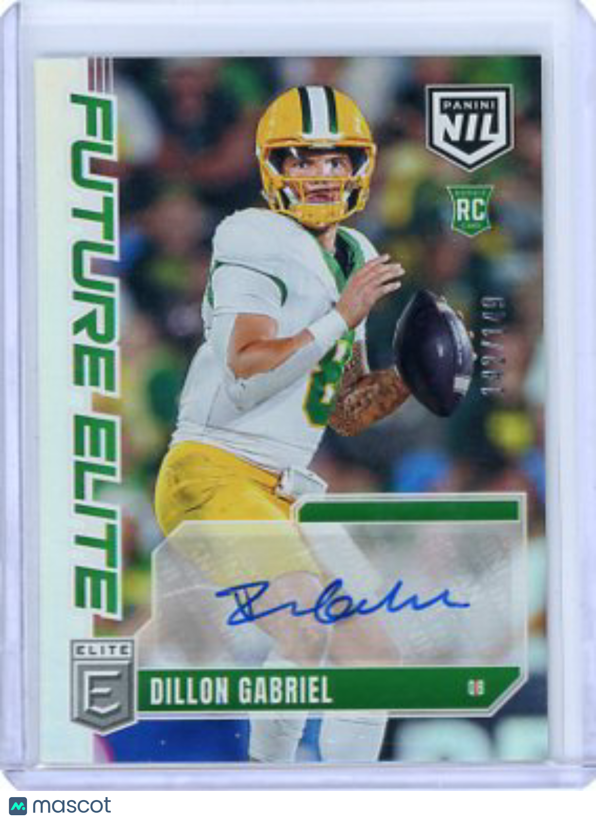 Dillon Gabriel - 2019 Panini Donruss Elite Future Rookie Auto 142/149 FE-DGL