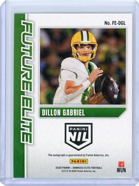 Dillon Gabriel - 2019 Panini Donruss Elite Future Rookie Auto 142/149 FE-DGL