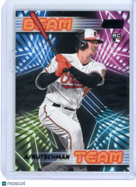 Adley Rutschman - 2023 Topps Stadium Club Beam Team Rookie Black 08/25 BT-16