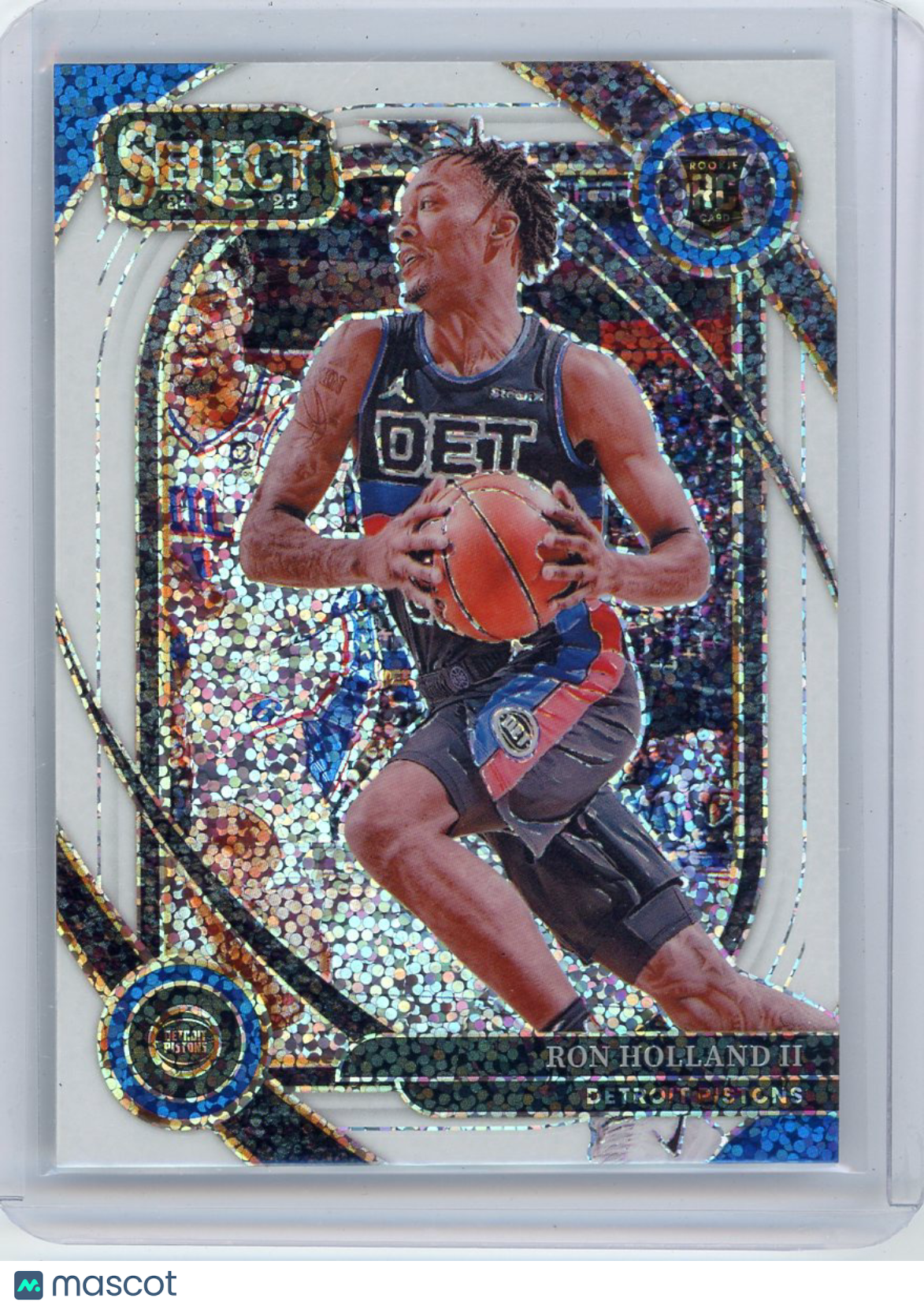 Ron Holland II - 2024-25 Panini Select White Sparkle Courtside 2025 Prizm #275