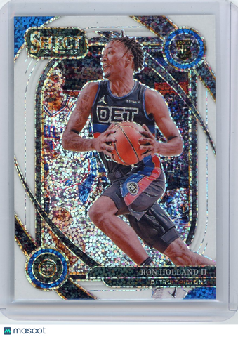 Ron Holland II - 2024-25 Panini Select White Sparkle Courtside 2025 Prizm #275