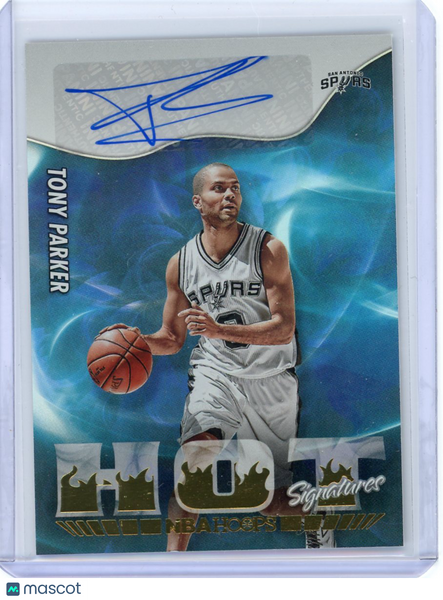Tony Parker - 2022-23 Panini Hoops Basketball Auto Hot Signatures HS-TPK