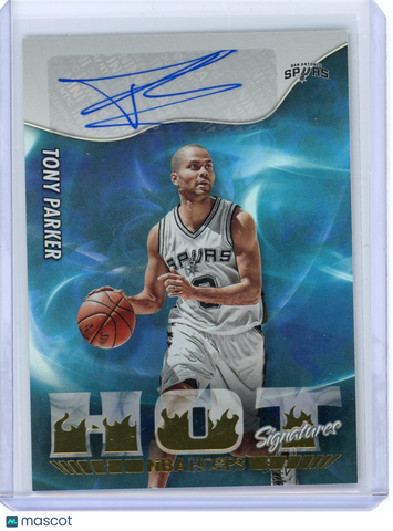 Tony Parker - 2022-23 Panini Hoops Basketball Auto Hot Signatures HS-TPK