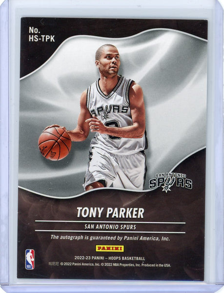 Tony Parker - 2022-23 Panini Hoops Basketball Auto Hot Signatures HS-TPK