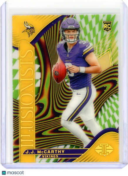 J.J. McCarthy - 2024 Panini Illusions Illusionists Rookie 16/25