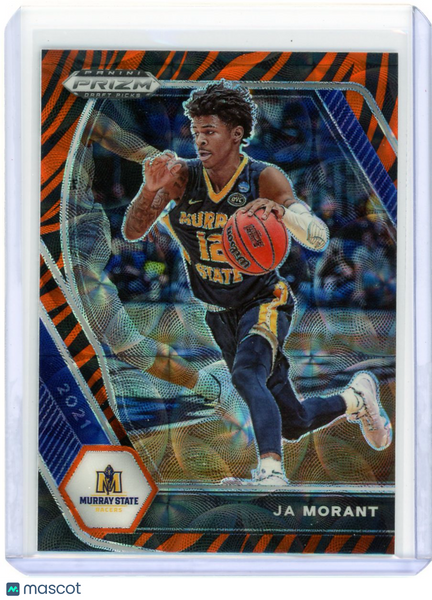 Ja Morant - 2021 Panini Prizm Draft Picks Tiger Stripe #64