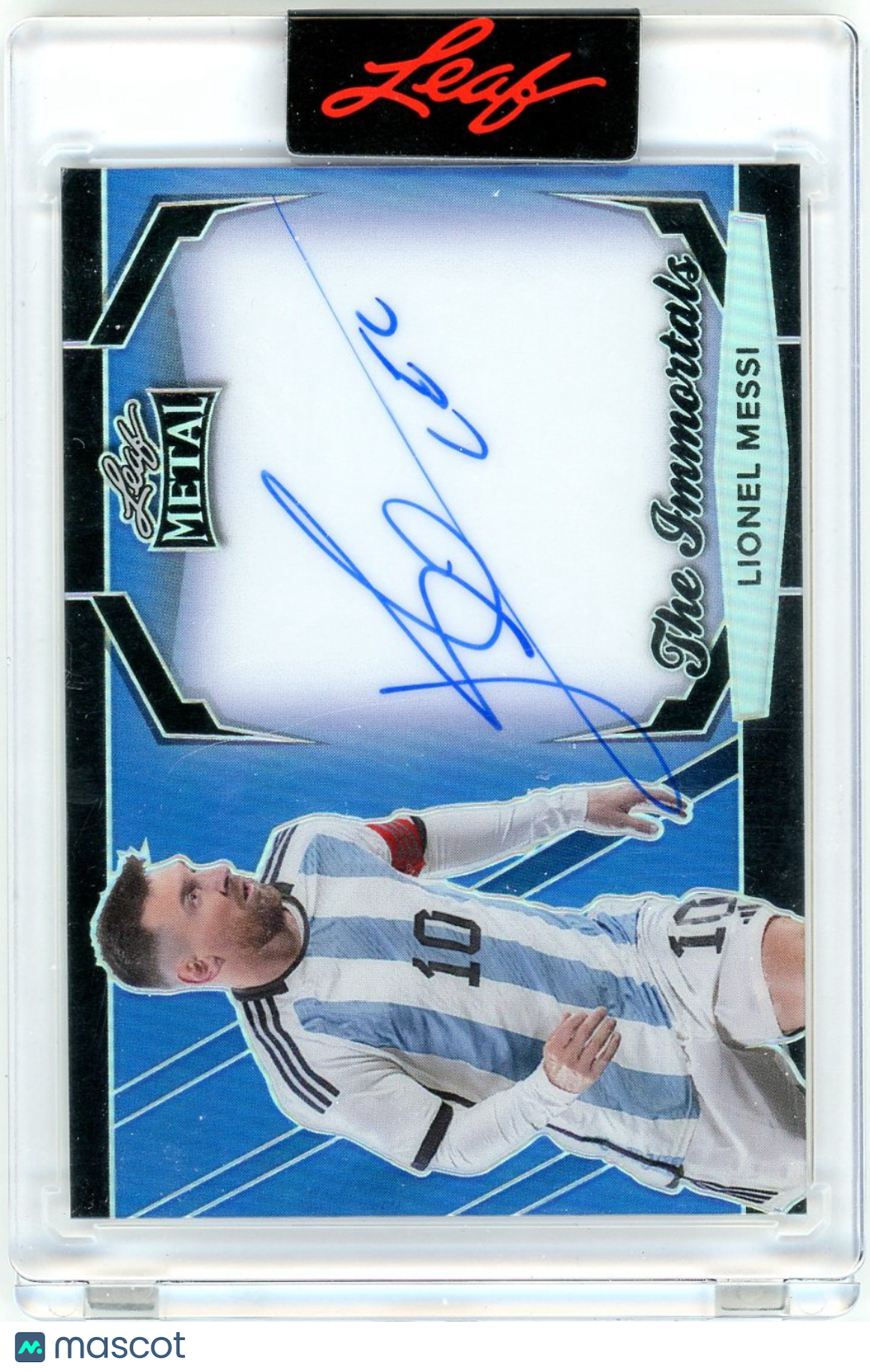 Lionel Messi - 2024 Leaf Metal The Immortals 1/100
