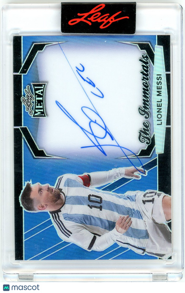 Lionel Messi - 2024 Leaf Metal The Immortals 1/100