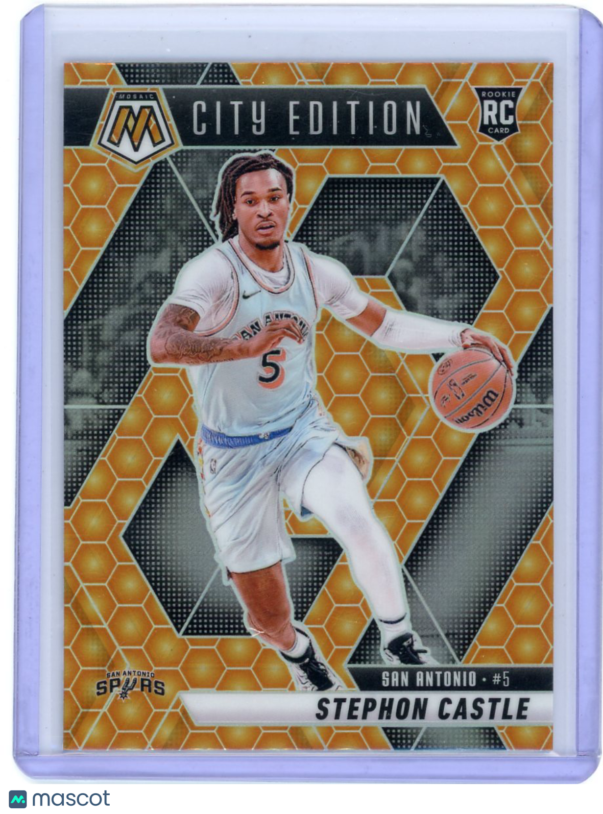 Stephon Castle - 2024 Panini Mosaic City Edition Rookie Honeycomb Case Hit SP