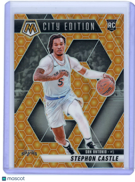 Stephon Castle - 2024 Panini Mosaic City Edition Rookie Honeycomb Case Hit SP