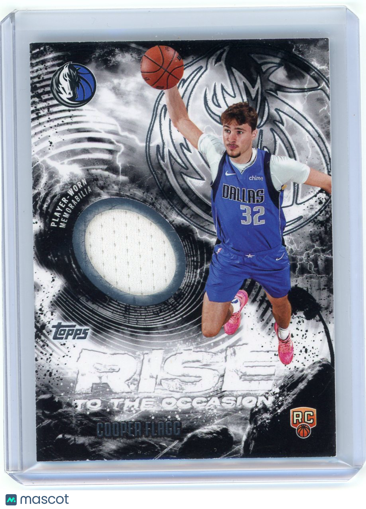 Cooper Flagg - 2025 Topps Rise to the Occasion Jersey Relic Rookie RC RTO-CF