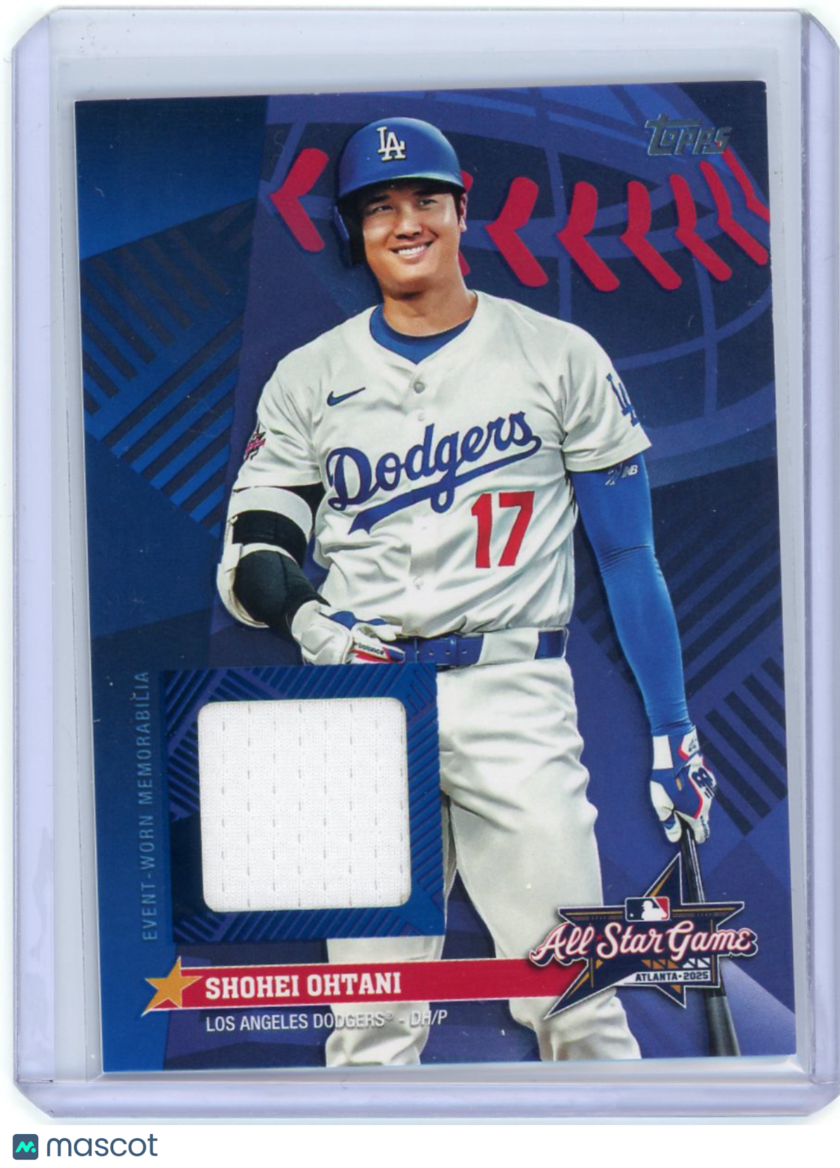 Shohei Ohtani - 2025 Topps Update Series All-Star Stitches Jersey Relic AS-SO