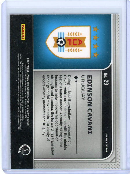 Edinson Cavani - 2022 Panini Prizm FIFA World Cup Qatar 2022