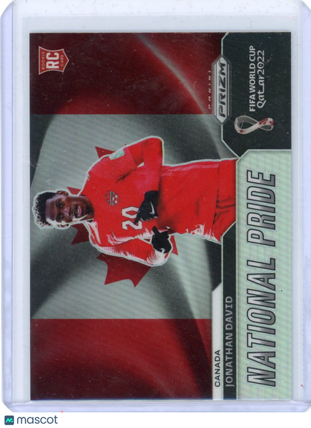 Jonathan David - 2022 Panini Prizm FIFA World Cup Qatar 2022 National Pride RC