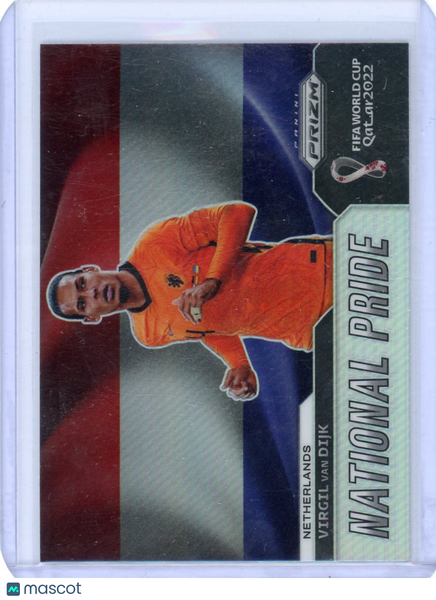 Virgil van Dijk - 2022 Panini Prizm FIFA World Cup Qatar Nation Pride 2022
