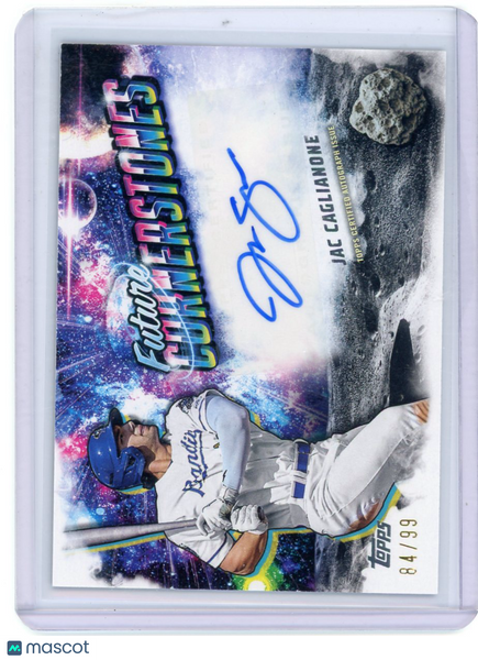 Jac Caglianone - 2025 Topps Pro Debut Future Cornerstones Auto 84/99 FC-JC