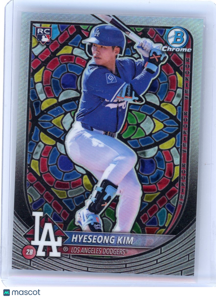 Hyesong Kim - 2025 Bowman Chrome Etched In Glass Case Hit Rookie #2