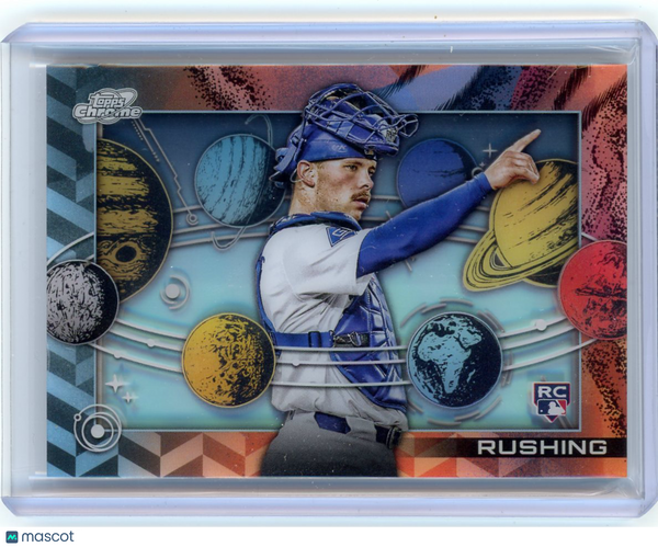 Dalton Rushing - 2025 Topps Chrome Cosmic Baseball RC Planetarium Case Hit SP 22