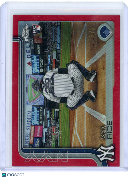 Ben Rice - 2024 Topps Chrome Update Series RC 5/5