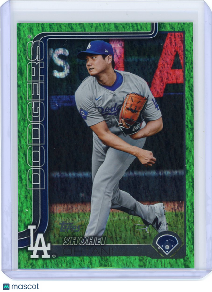Shohei Ohtani - 2024 Topps Green Holofoil 74/99 READ