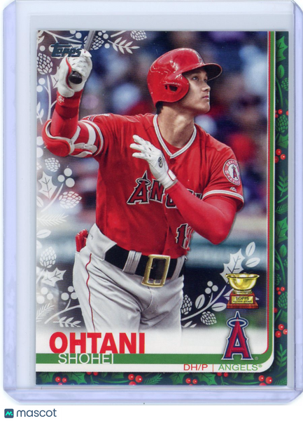 Shohei Ohtani - 2019 Topps Holiday HW33 Santa Belt SP