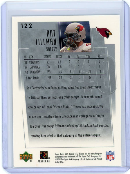 Pat Tillman - 2000 Upper Deck MVP Foil #122