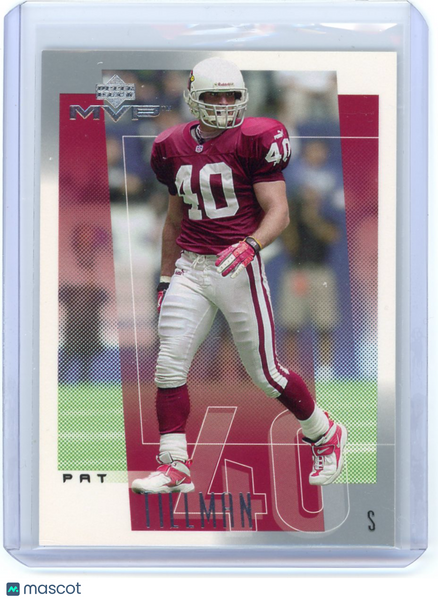 Pat Tillman - 1999 Upper Deck MVP Football Rookie RC #7 Arizona Cardinals