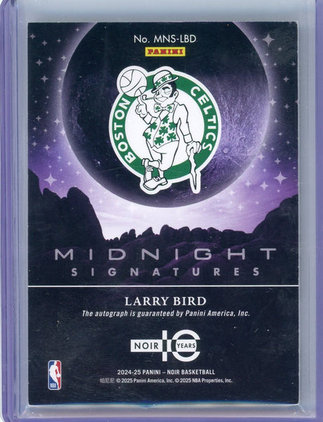Larry Bird - 2025 Panini Noir 19/25