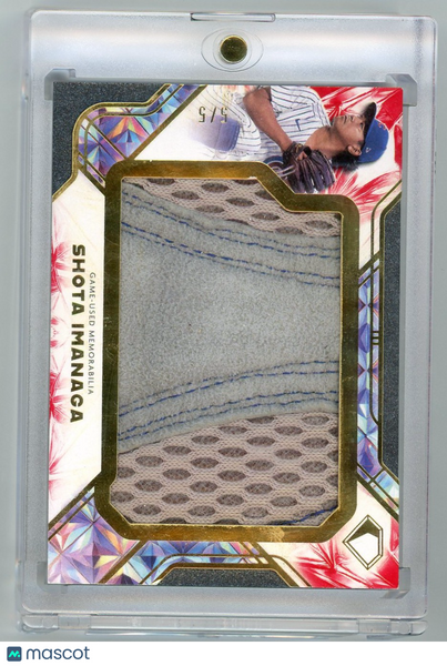 Shota Imanaga - 2025 Topps Diamond Icons Preeminent Pieces Relics Relic Patch