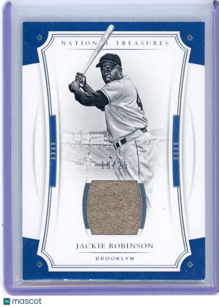 Jackie Robinson - 2017 Panini National Treasures Baseball Game-used memorabilia
