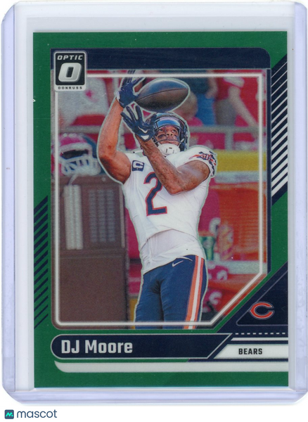 DJ Moore - 2024 Panini Donruss Optic Football Green 4/5 #36