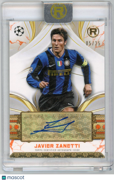 Javier Zanetti - 2025 Topps Reverence UEFA Club Competitions 05/25