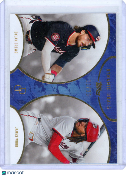 Dylan Crews James Wood - 2025 Topps Dynamic Duos 13/25