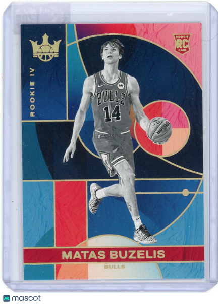 Matas Buzelis - 2025 Panini Court Kings Rookie IV Level 4 SSP #207