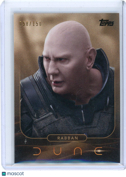 2024 Topps Dune Dave Bautista 058/150 #7