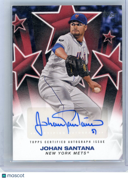 Johan Santana - 2025 Topps Baseball Stars Autograph 5/5