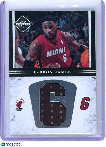 LeBron James - 2011 Limited Game Used Patch /49 #6