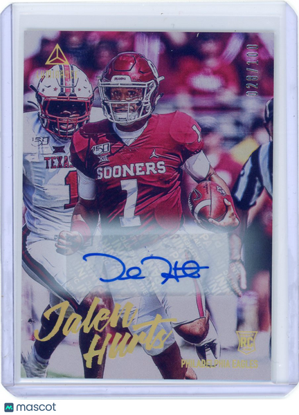 Jalen Hurts - 2020 Panini Luminance Football Rookie Auto 028/100