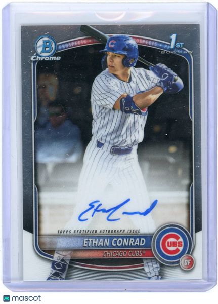 Ethan Conrad - 2025 Bowman Chrome 1st Prospect Auto