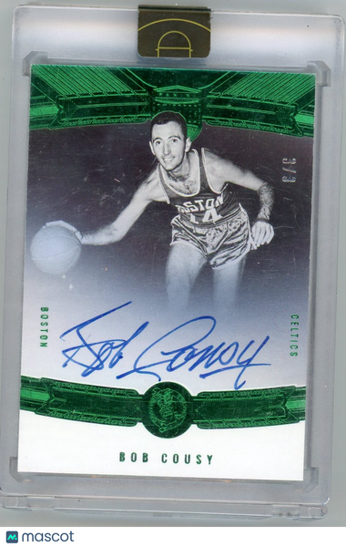 Bob Cousy - 2022 Panini Eminence Green 3/3