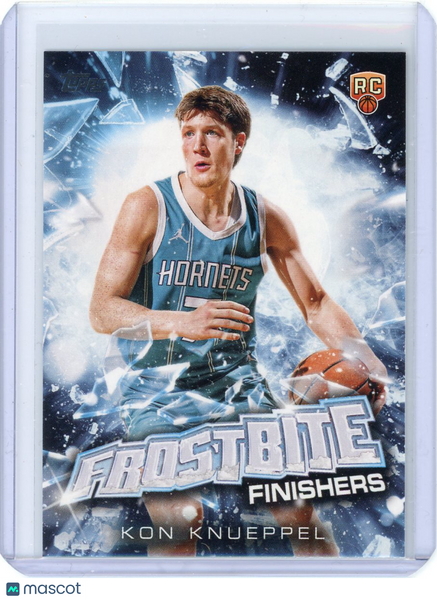 Kon Knueppel - 2025 Topps Holiday Mega Basketball Frostbite Finishers Rookie SP