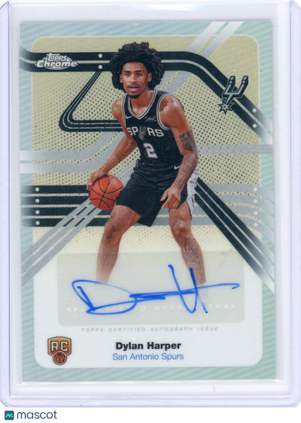 Dylan Harper - 2025 Topps Chrome Next Stop Signatures Refractor Rookie Auto